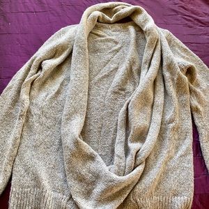 Forever21 2-in-1 scarf layering sweater